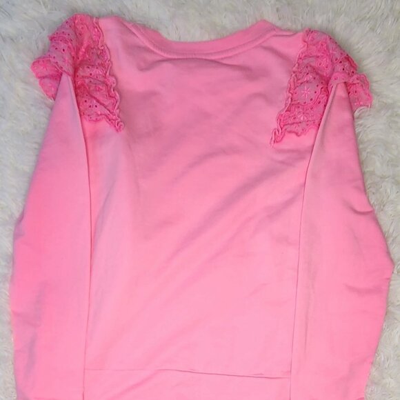Lilly Pulitzer Deva Sweatshirt "Pink Shandy" - Picture 3 of 7